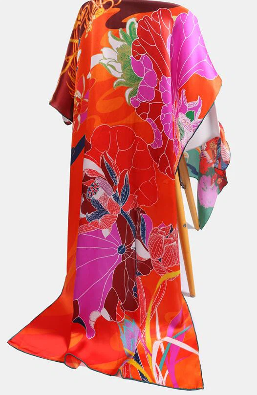 Wholesale Custom Lady Silk Scarf Factory