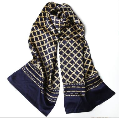 British Style Cov txiv neej phuam kauv caj db ntaub phuam qhwv caj dab Mekas